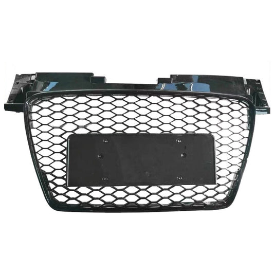 2008-2015 Audi Ttrs Style Honeycomb Grille | Mk2 8J Tt/Tts Black Frame Mesh Front Grilles