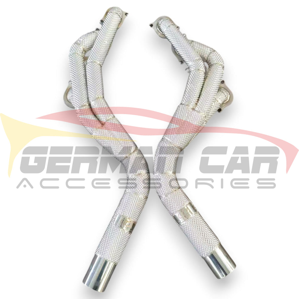 2008-2015 Mercedes C63 AMG Long Tube Headers & Downpipes | W204 Downpipes