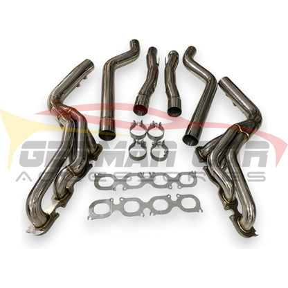 2008-2015 Mercedes C63 Amg Long Tube Headers & Downpipes | W204 Front Race Pipes