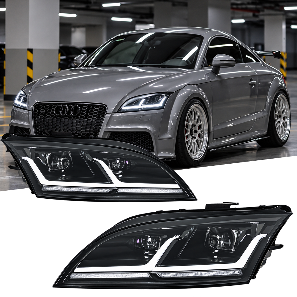 2008-2015 Audi TT/TTS/TTRS MK3 Style LED Headlights | 8J