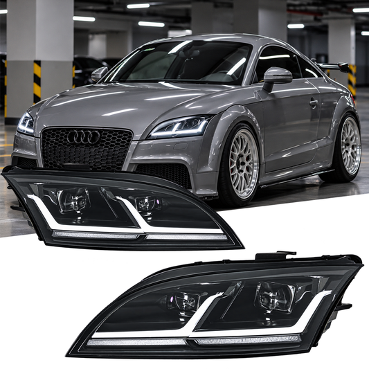 2008-2015 Audi TT/TTS/TTRS MK3 Style LED Headlights | 8J