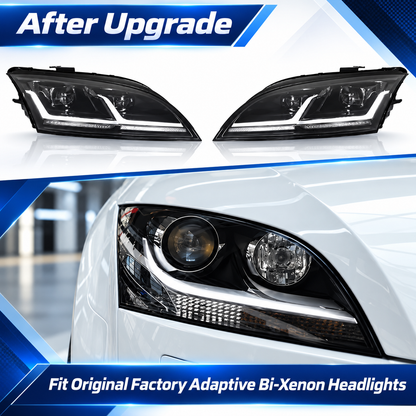 2008-2015 Audi TT/TTS/TTRS MK3 Style LED Headlights | 8J