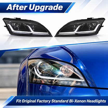 2008-2015 Audi TT/TTS/TTRS MK3 Style LED Headlights | 8J