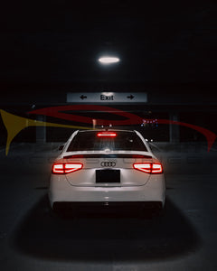 2009-2012 Audi A4 Ducktail Carbon Fiber Trunk Spoiler | B8 Rear Spoilers