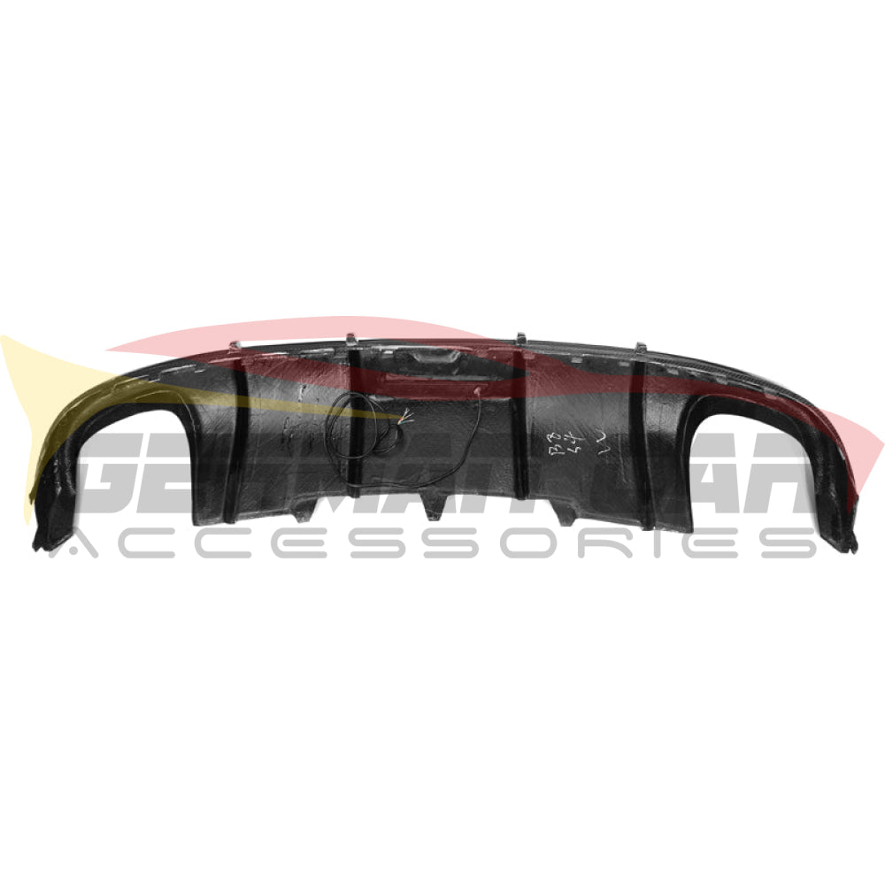 2009-2012 Audi A4/s4 Carbon Fiber Diffuser With Led Brake Light | B8