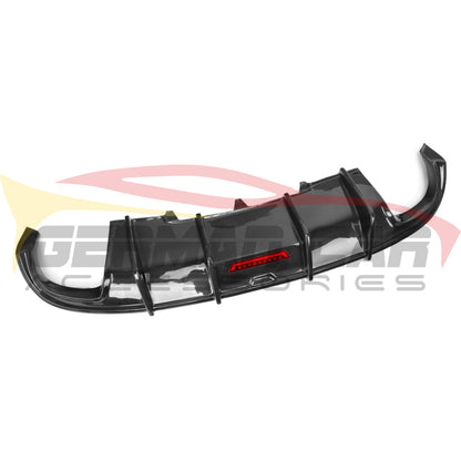 2009-2012 Audi A4/s4 Carbon Fiber Diffuser With Led Brake Light | B8