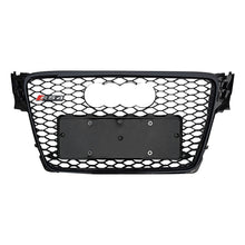 Load image into Gallery viewer, 2009-2012 Audi Rs4 Honeycomb Grille | B8 A4/s4 Black Frame Net With Emblem / Chrome
