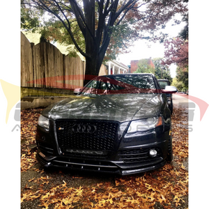 2009-2012 Audi Rs4 Honeycomb Grille With Quattro In Lower Mesh | B8 A4/s4