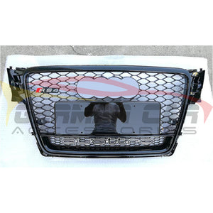 2009-2012 Audi Rs4 Honeycomb Grille With Quattro In Lower Mesh | B8 A4/s4