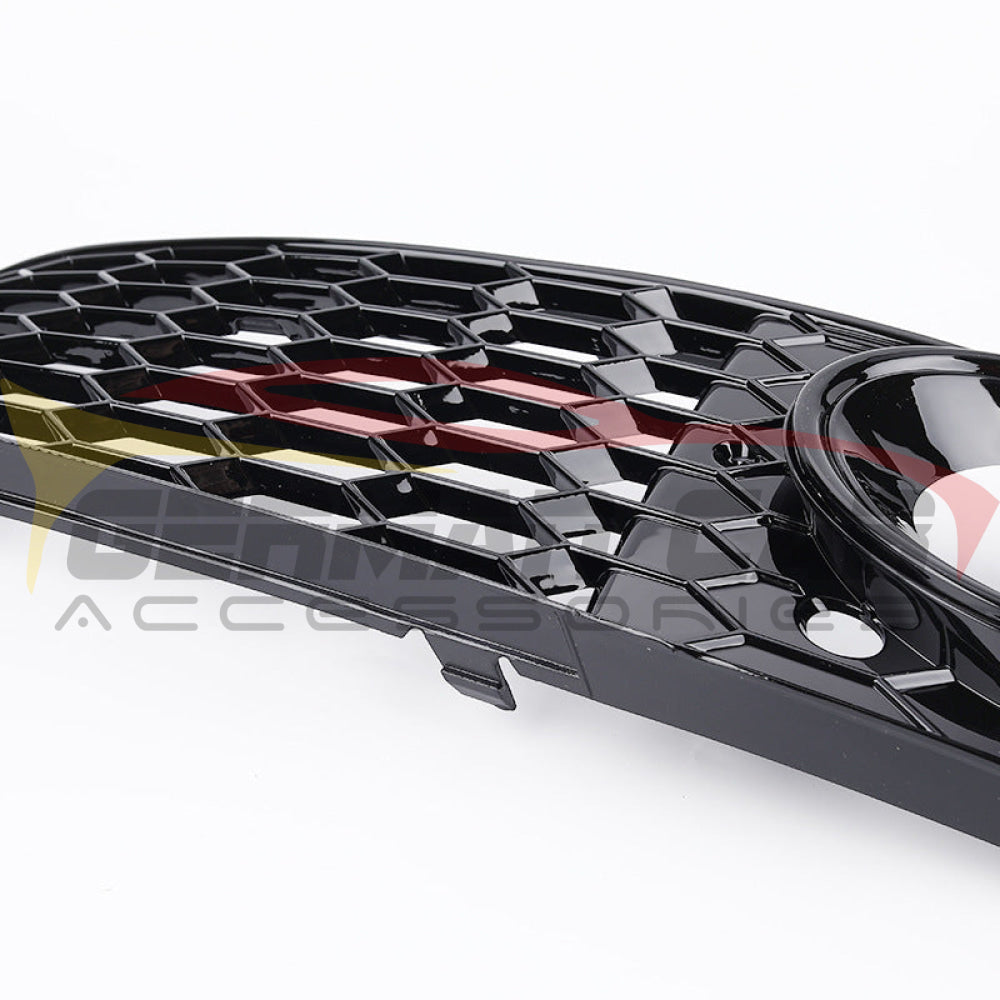 2009-2012 Audi Rs4 Style Fog Light Grilles | B8 A4/S4 Front