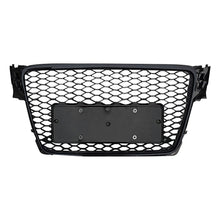 Load image into Gallery viewer, 2009-2012 Audi Rs4 Style Honeycomb Grille | B8 A4/S4 Black Frame Mesh Front Grilles
