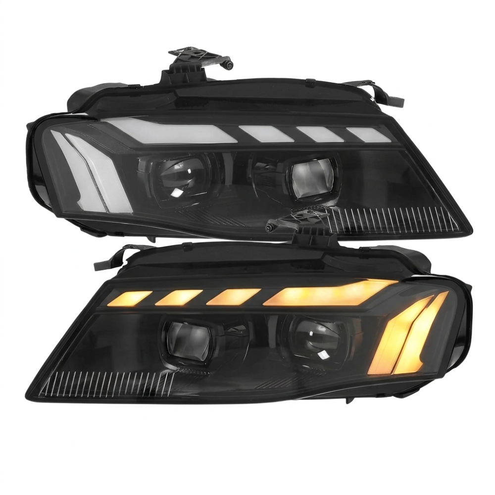 2009-2012 Audi A4/S4 RS5 Style LED Headlights | B8