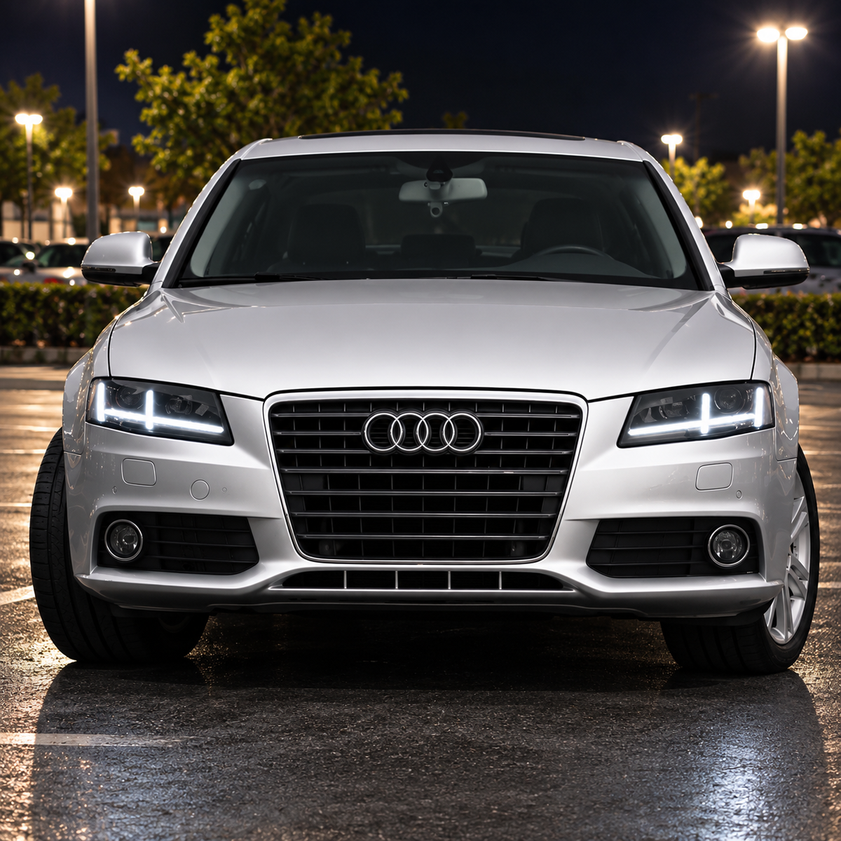 2009-2012 Audi A4/S4 Matrix Style LED Headlights | B8
