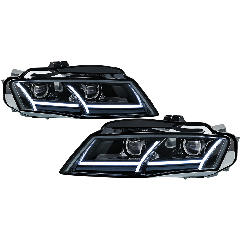 2009-2012 Audi A4/S4 Matrix Style LED Headlights | B8