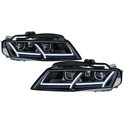 2009-2012 Audi A4/S4 Matrix Style LED Headlights | B8
