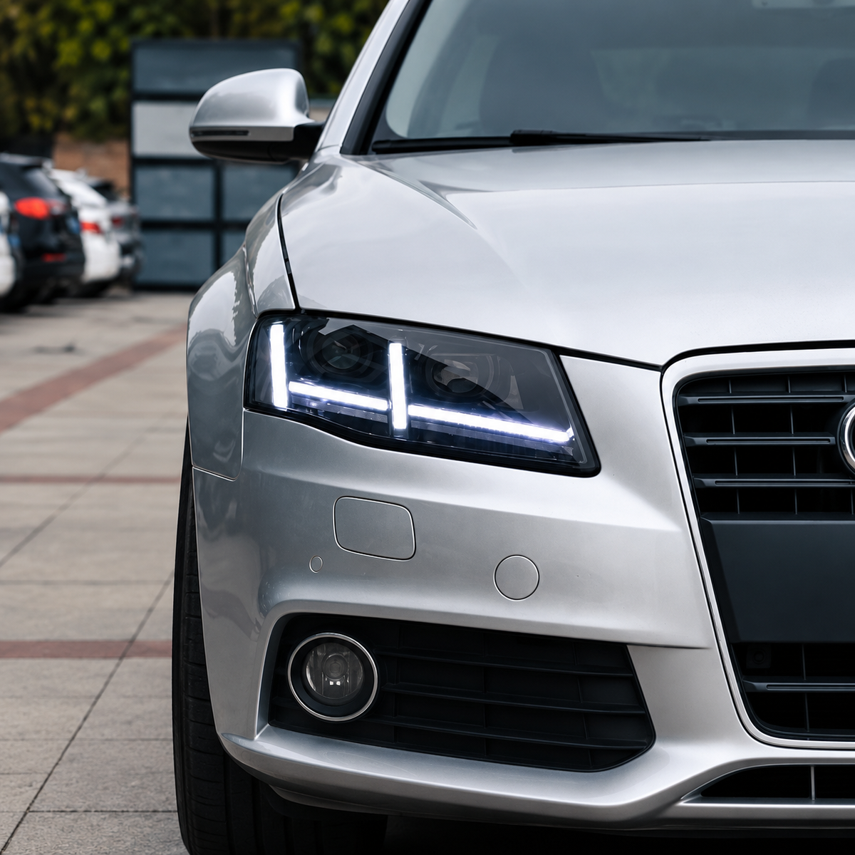 2009-2012 Audi A4/S4 Matrix Style LED Headlights | B8