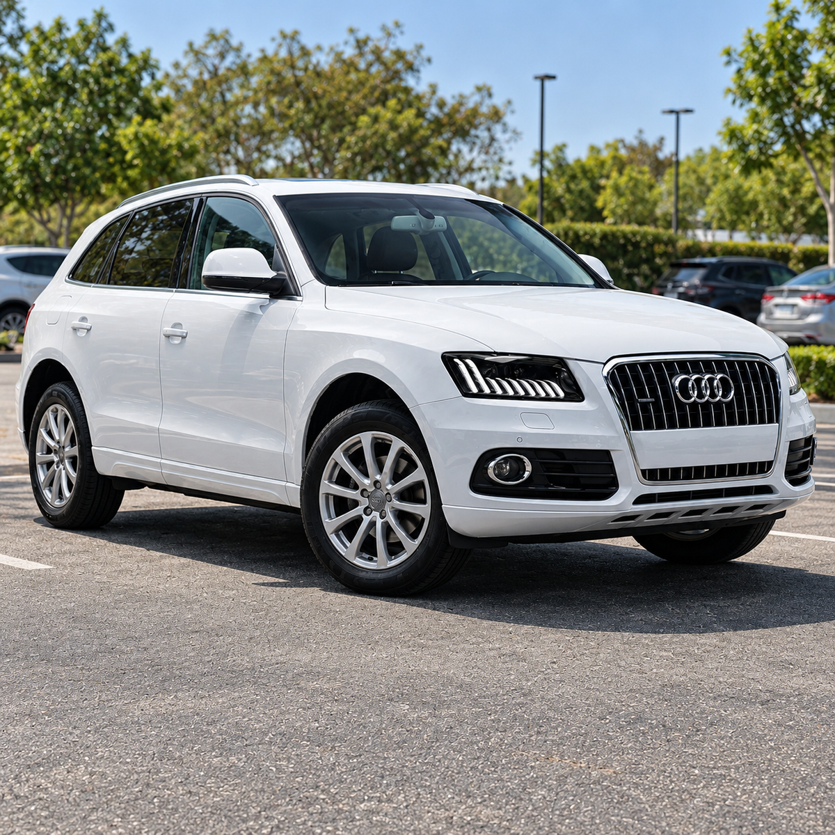2009-2012 Audi Q5 Matrix Style LED Headlights | B8