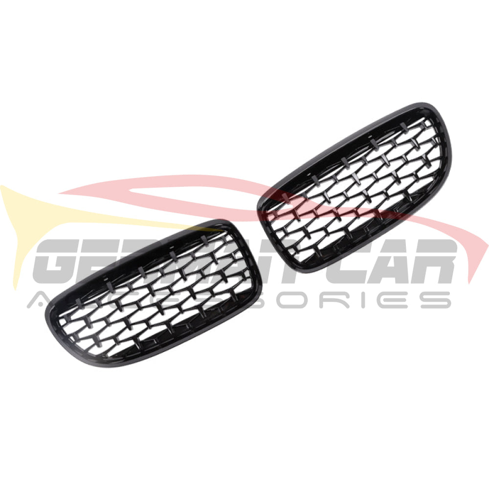 2009-2013 Bmw 3-Series Diamond Kidney Grilles | E90/e91/e92/e93 Lci