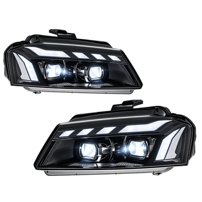 2009-2013 Audi A3 RS5 Style LED Headlights | 8P Facelift