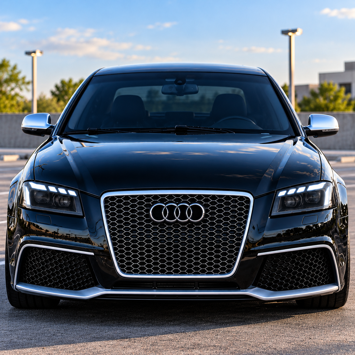 2009-2013 Audi A3 RS5 Style LED Headlights | 8P Facelift