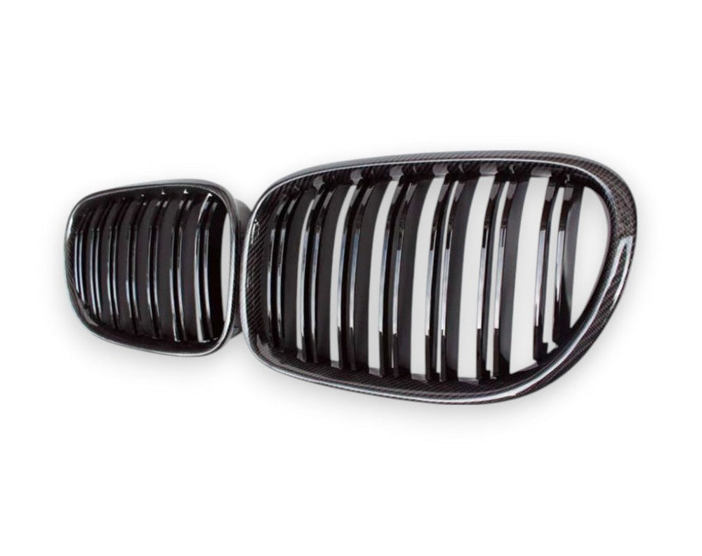 2009-2015 BMW 7-Series Kidney Grilles | F01/F02/F03/F04 Carbon Fiber Kidney Grilles