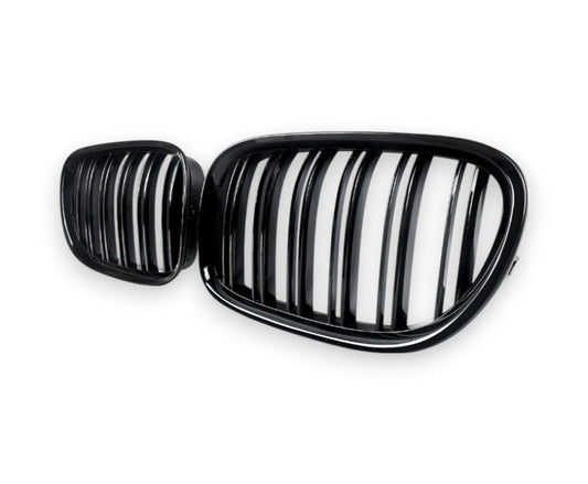2009-2015 BMW 7-Series Kidney Grilles | F01/F02/F03/F04 Gloss Black Kidney Grilles