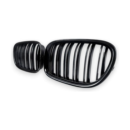 2009-2015 BMW 7-Series Kidney Grilles | F01/F02/F03/F04 Gloss Black Kidney Grilles