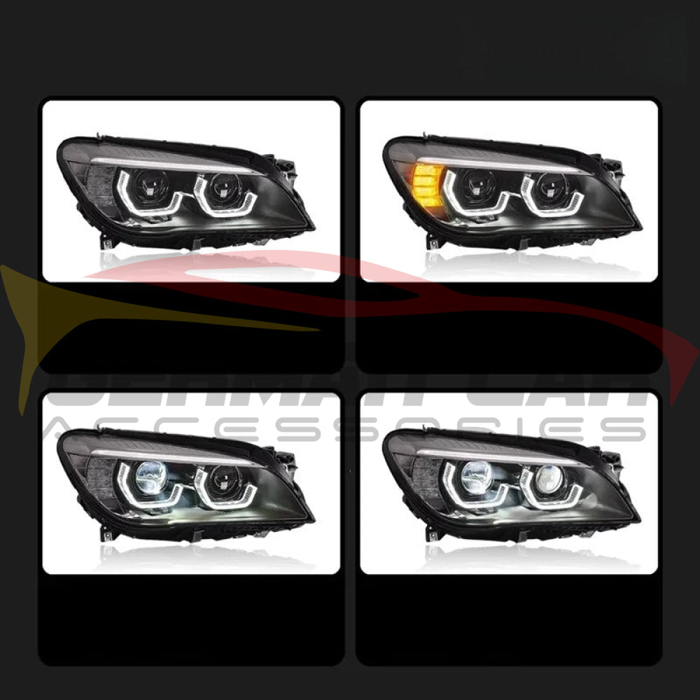 2009-2015 BMW 7-Series V2 LCI Style LED Headlights | F01/F02/F03/F04 Headlights