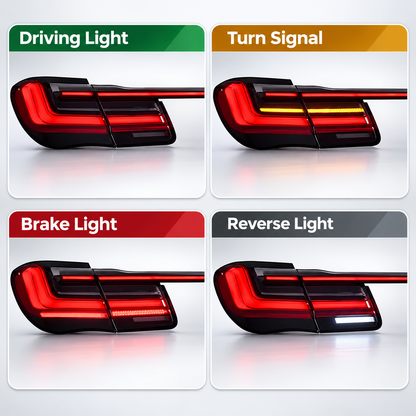 2009-2015 BMW 7-Series G12 Style LED Taillights | F01/F02