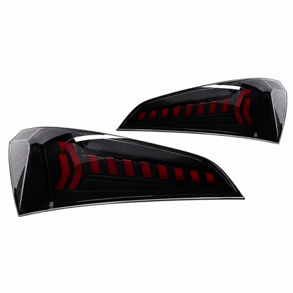 2009-2017 Audi Q5 LED Taillights | B8/B8.5 8R - Smoked B8 2009-2012 - Taillights