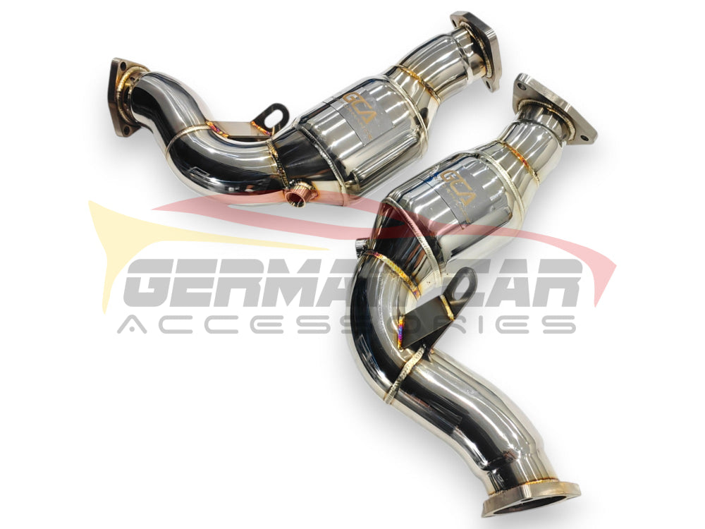 2009-2017 Audi S4/S5 Test Pipes | B8/B8.5 No Heat Shield / 200 Cell Euro 6 Sport High Flow Cat