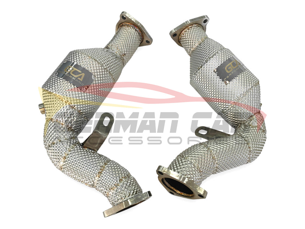 2009-2017 Audi S4/S5 Test Pipes | B8/B8.5 Yes Heat Shield / 200 Cell Euro 6 Sport High Flow Cat