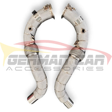 2009-2017 BMW 550i Downpipes | F07/F10/F11 Yes Heat Shield / Racing Downpipe (No Cat) Downpipes