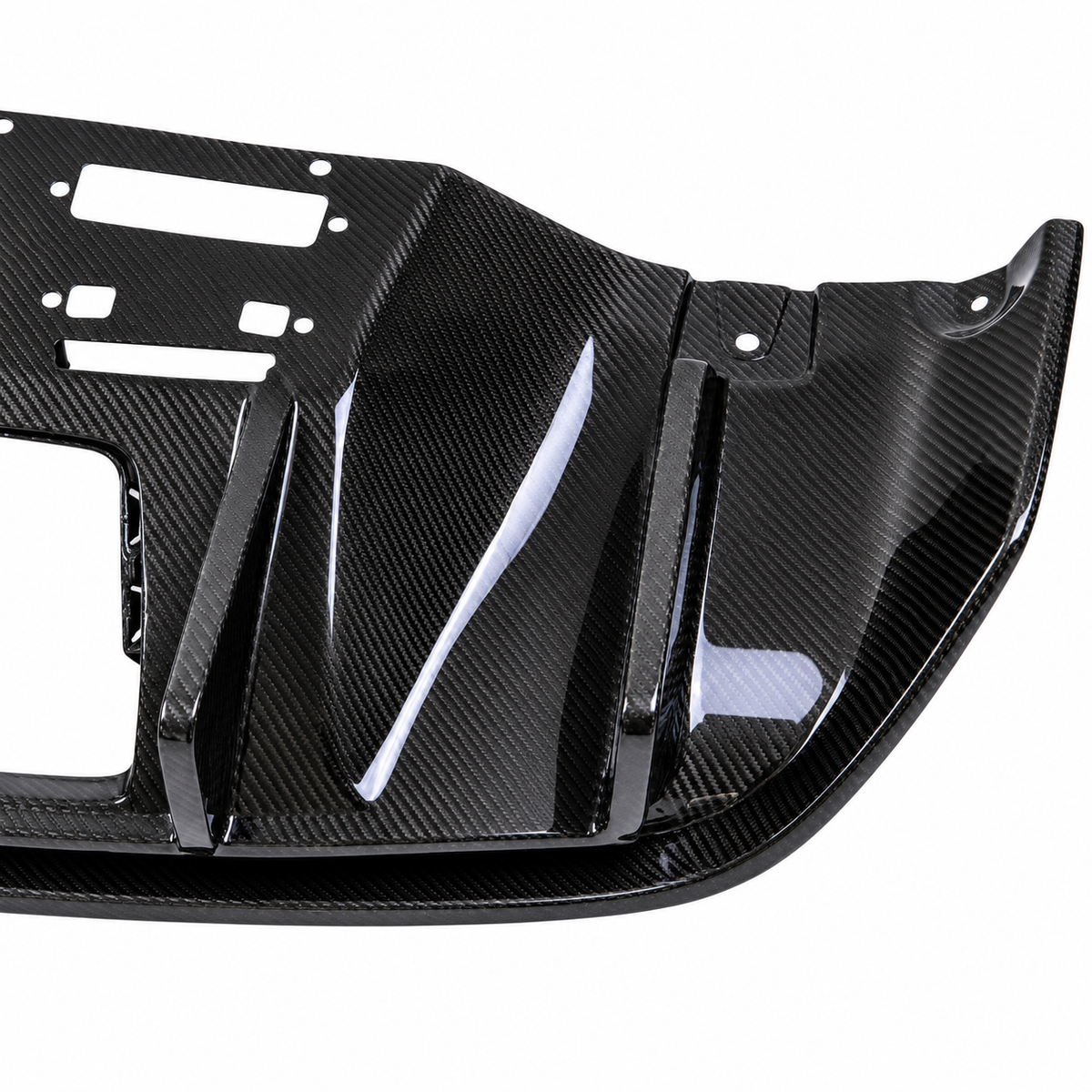 2010-2012 Audi R8 V10 Carbon Fiber Rear Diffuser | T42 MK1 Pre-Facelift