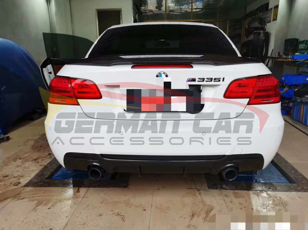 2010-2013 BMW 3-Series Carbon Fiber Rear Diffuser | E92/E93 LCI - Rear Diffusers