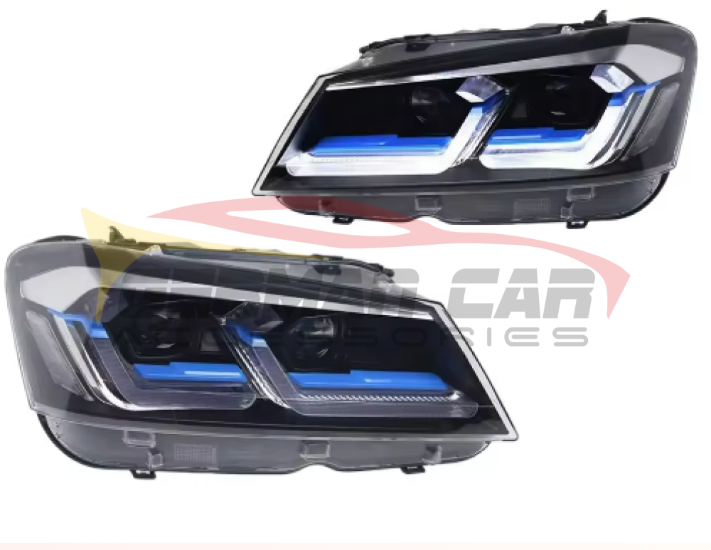 2010-2013 BMW X3 LCI Style LED Headlights | F25 - Headlights