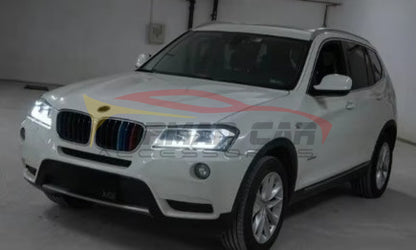2010-2013 BMW X3 LCI Style LED Headlights | F25 - Headlights