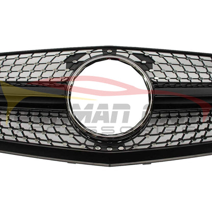 2010-2013 Mercedes-Benz E-Class Diamond Style Front Grille | W212 Pre Face Lift