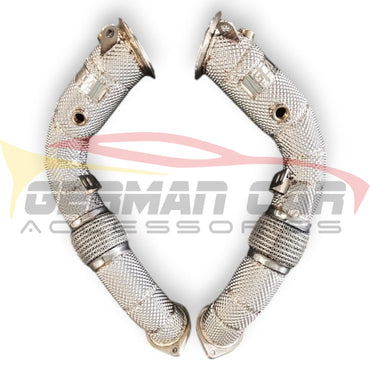 2010-2014 BMW X5M/X6M Downpipes | E70/E71 Yes Heat Shield / Racing Downpipe (No Cat) Downpipes