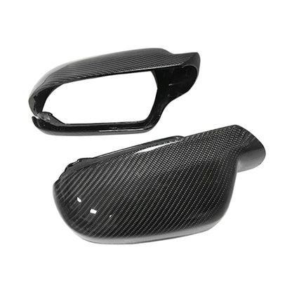 2010-2016 Audi A4/S4/Rs4 Carbon Fiber Mirror Caps | B8/B8.5 Without Blind Spot Assist