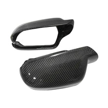 Load image into Gallery viewer, 2010-2016 Audi A4/S4/Rs4 Carbon Fiber Mirror Caps | B8/B8.5 Without Blind Spot Assist
