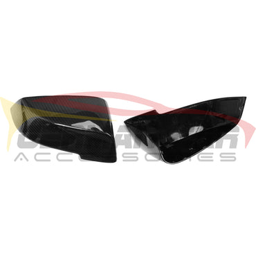 2010-2016 Bmw 5-Series Carbon Fiber Mirror Caps | F10/F11 2014-2016 (Facelift/Lci) / Yes Surround