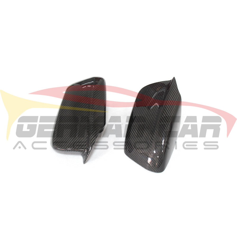 2010-2016 Bmw 5-Series Carbon Fiber Mirror Caps | F10/f11