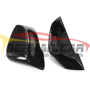 2010-2016 Bmw 5-Series Carbon Fiber Mirror Caps | F10/F11