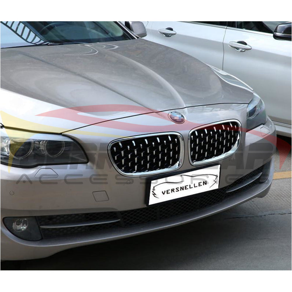 2010-2016 Bmw 5-Series Diamond Kidney Grilles | F10/f11