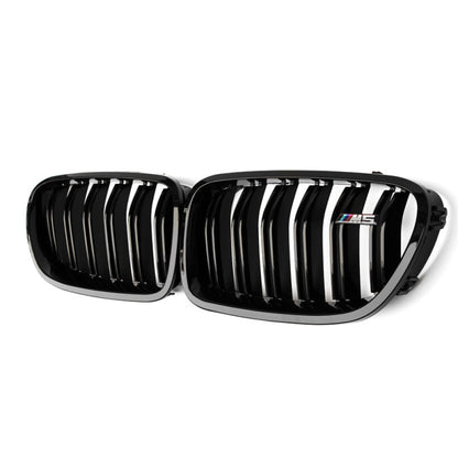 2010-2016 Bmw 5-Series Kidney Grilles | F10/f11 Gloss Black