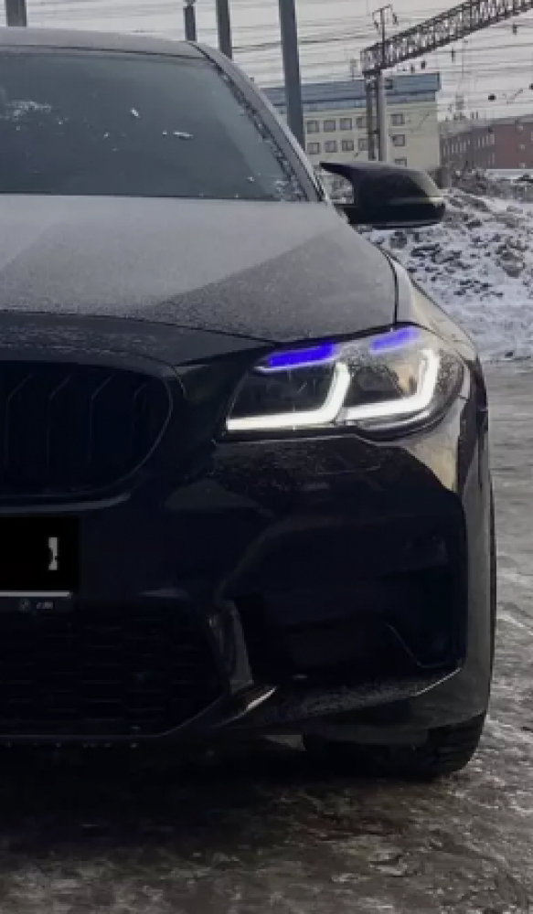 2010-2016 Bmw M5/5-Series 2021 Lci Style Led Headlights | F10 Pre-Lci (2010-2013) Halogen