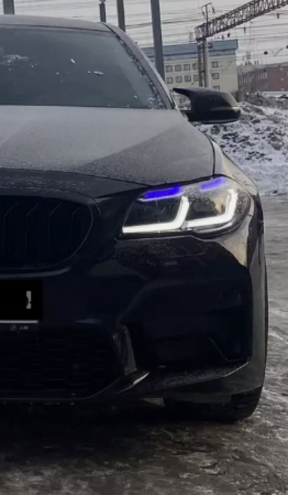 2010-2016 Bmw M5/5-Series 2021 Lci Style Led Headlights | F10 Pre-Lci (2010-2013) Halogen