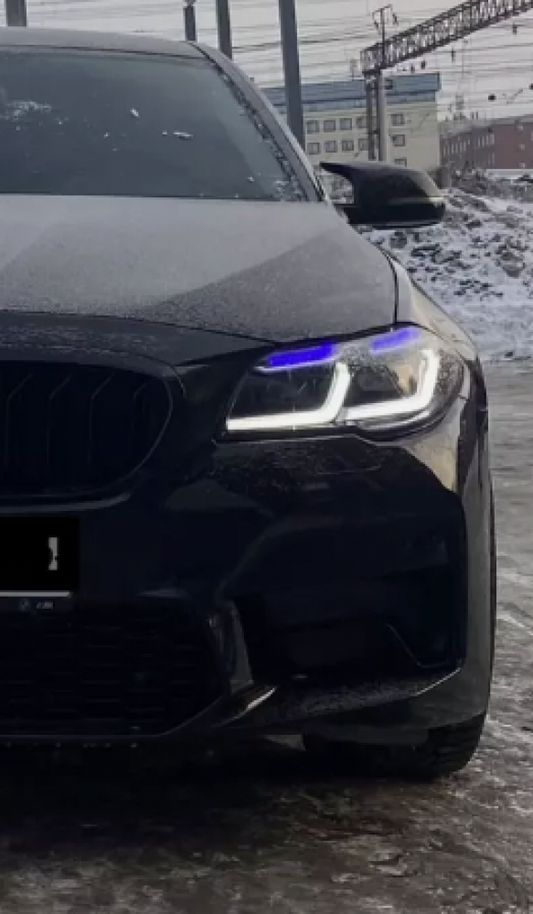2010-2016 Bmw M5/5-Series 2021 Lci Style Led Headlights | F10 Pre-Lci (2010-2013) Halogen
