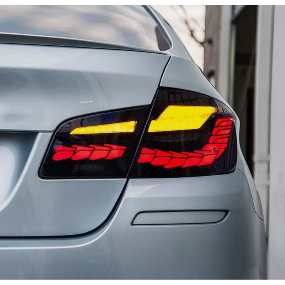 2010-2016 Bmw M5/5-Series Gts Style Oled Taillights | F10 Smoked